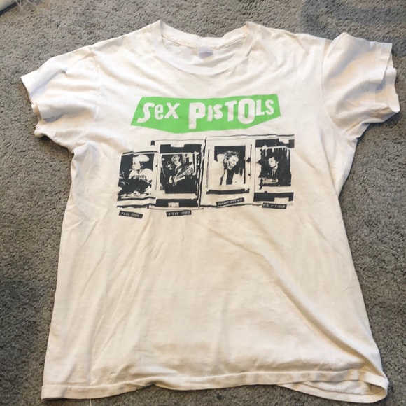Original Sex Pistols t shirt from 70’s tour
